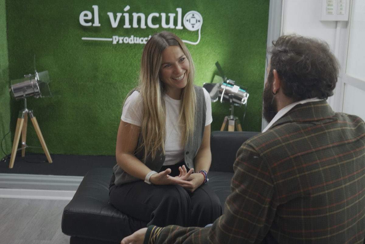 Rodaje en el estudio de El Vínculo Producciones