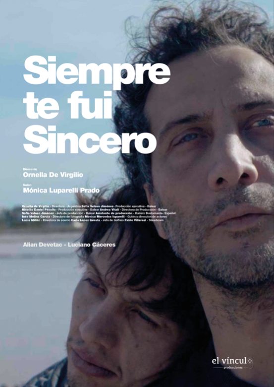 Cartel de Siempre te fui sincero